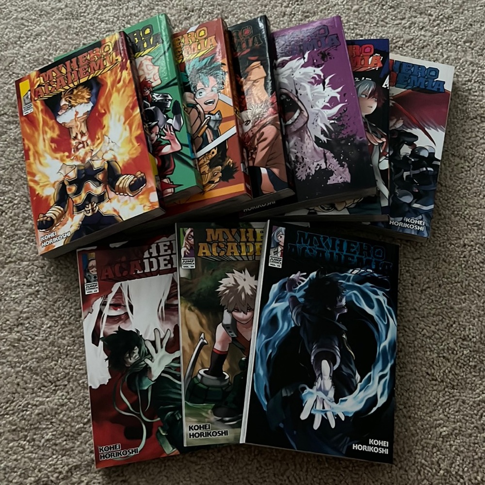 my hero academia manga